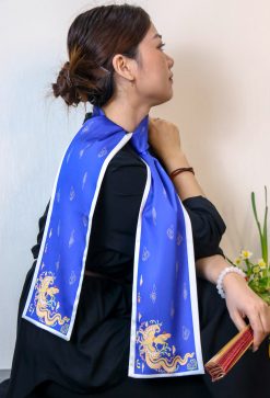 Khăn có họa tiết chim phượng thời Lý 15*150cm