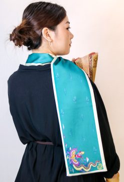 Khăn có họa tiết chim phượng thời Lý 15*150cm