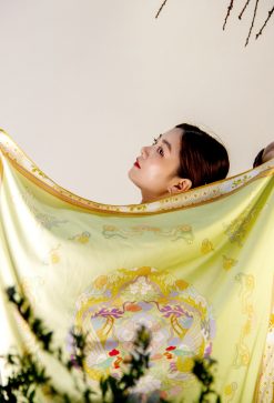 Khăn phượng ổ mây 90*90cm
